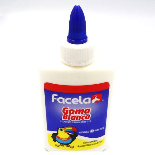 Pegamento Facela color blanco