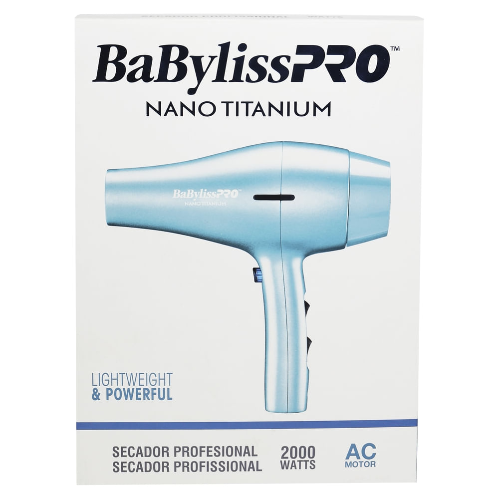 Secadora De Cabello Titanium Secadora Classic Profesional Nano