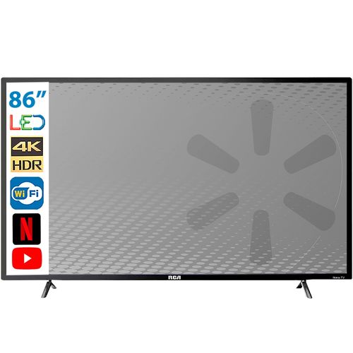 Pantalla RCA LED Smart 4K con HDR - 86 in (1 in = 2.54 cm)
