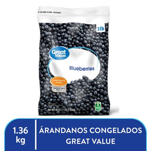 Arandanos Congelados Great Value - 13 60 g