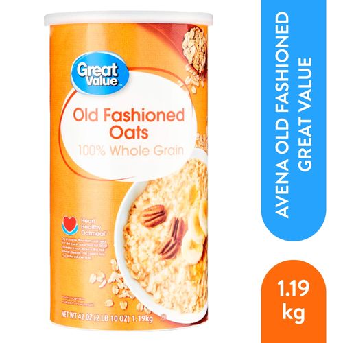 Avena Great Value, old fashioned oats -1191 g