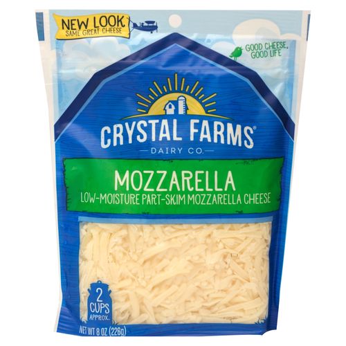 Crystal Farms Shredded Mozzarella 227 g