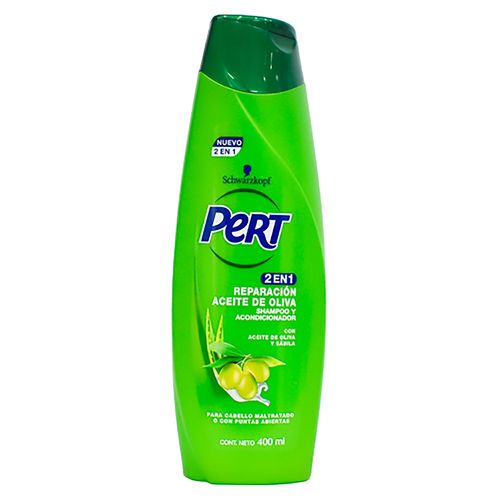 Shampo Pert Reparacion De Oli 2En1 400 ml