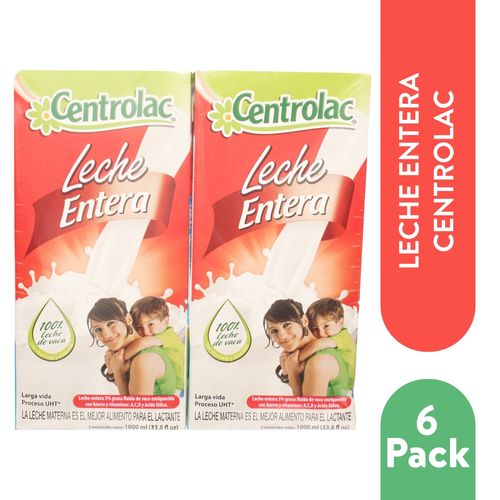 Leche Centrolac Entera - 6000 ml