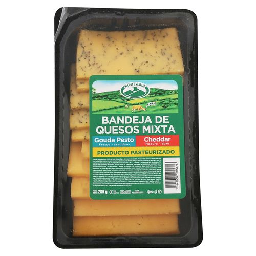 Bandeja Monteverde Quesos Mixto 280 Gr