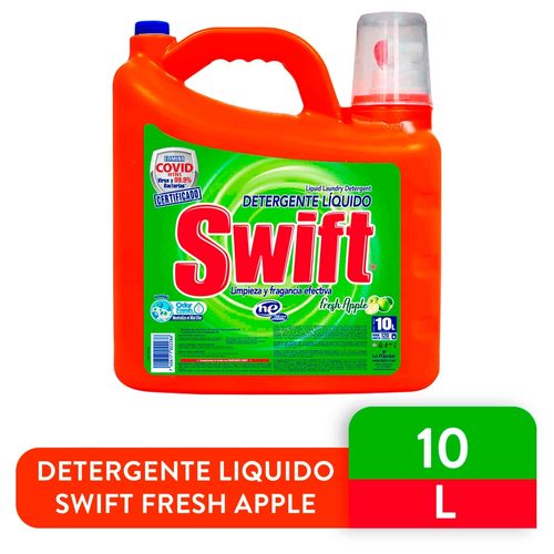 Detergente Liquido Swift Fresh Apple -10000 ml