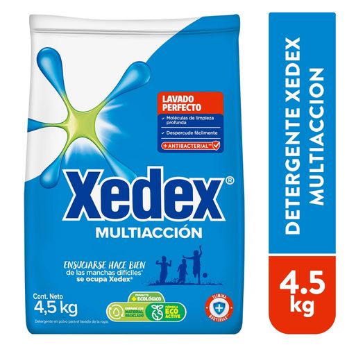 Detergente en polvo Xedex multiacción - 4500 g