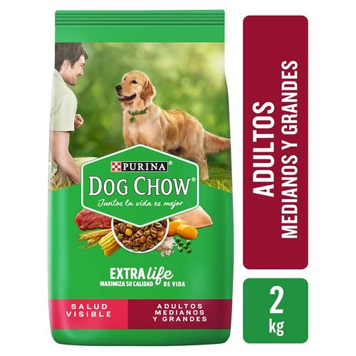 Alimento Perro Adulto Purina Dog Chow Medianos y Grandes -2kg