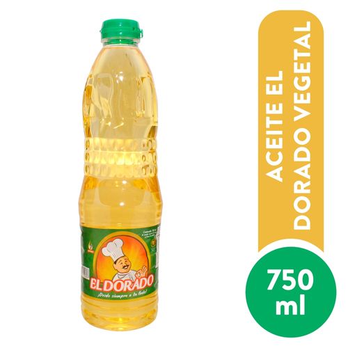 Aceite El Dorado Vegetal Botella - 750 ml