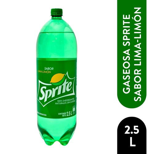 Gaseosa Sprite regular - 2.5 L