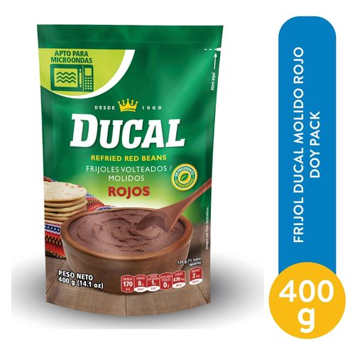 Frijol Ducal Molido Rojo Doy Pack - 400 g