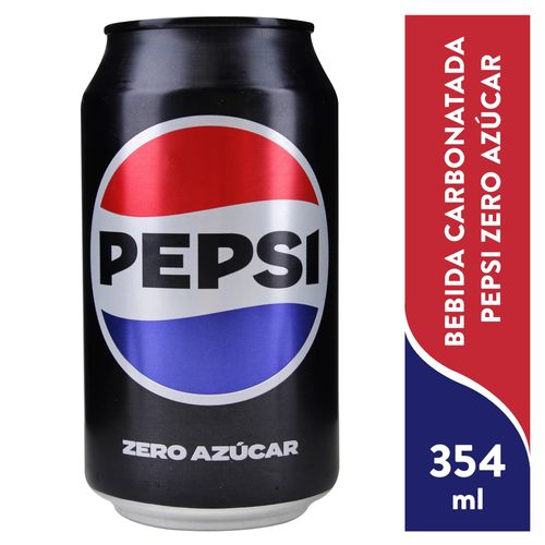 Gaseosa Pepsi Black Lata - 355 ml