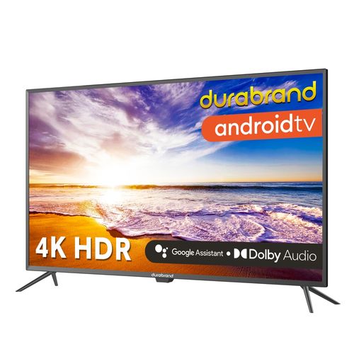 Pantalla Durabrand Led Smart Android 4K DURA43MUGS AND - 43 in (1 in = 2.54 cm)