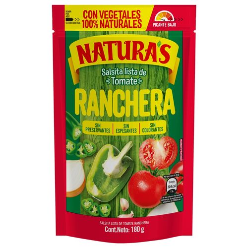 Salsa de Tomate Natura's Ranchera - 180 g