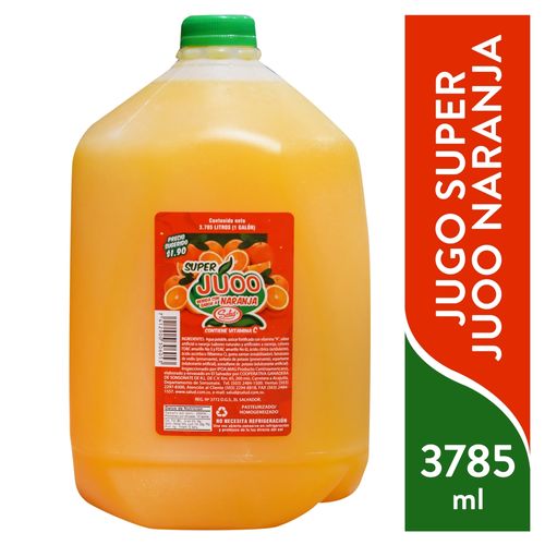 Bebida Super Juoo Naranja 3785 ml