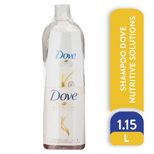 Pack Shampo Dove Oleo 1P15L Oleo - 400 ml