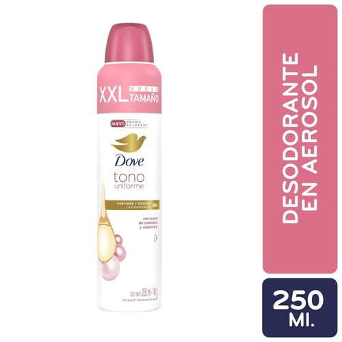 Desodorante  Dove Aero Tono Uniforme - 250 ml