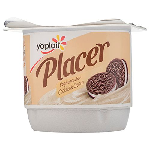 Yogurt Yoplait placer cookies & cream -145 g