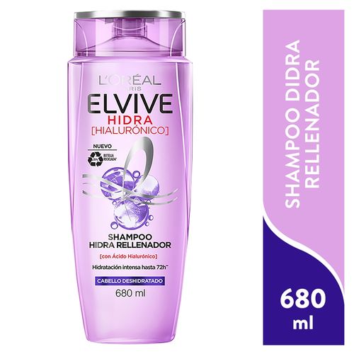 Shampoo L'Oréal Paris Elvive Hidra Hialurónico -  680 ml