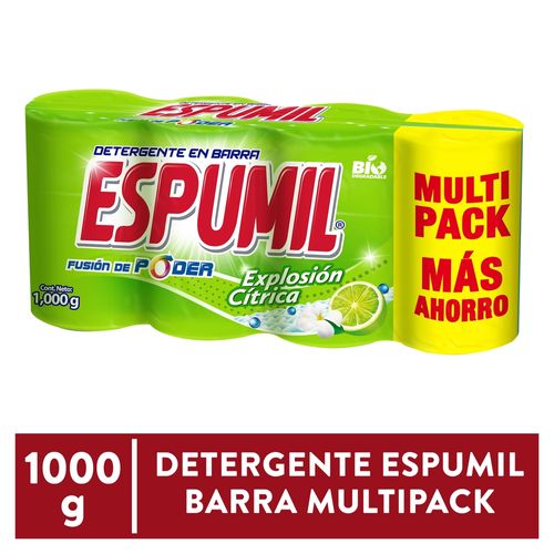 Jabón Espumil Multipack En Barra -1000 g