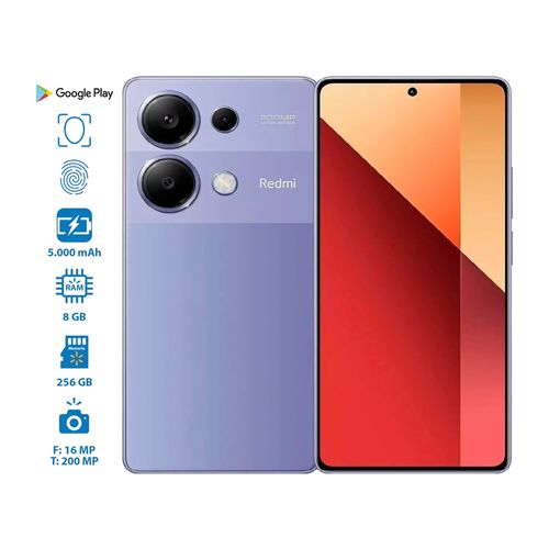 Celular Xiaomi note 13 pro 8GB RAM 256GB almacenamiento