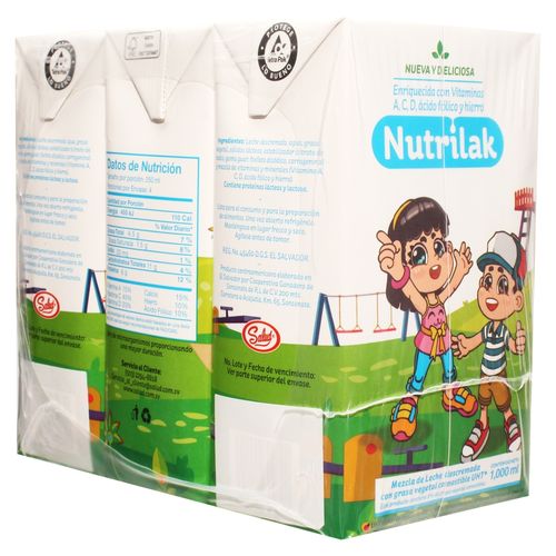 3pk Mezcl Lech Descr Nutrilak Uht 3000 ml