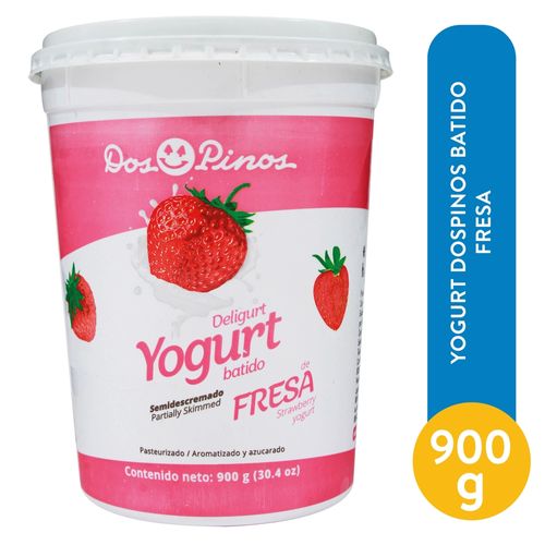 Yogurt Dospinos Batido Fresa - 900 g