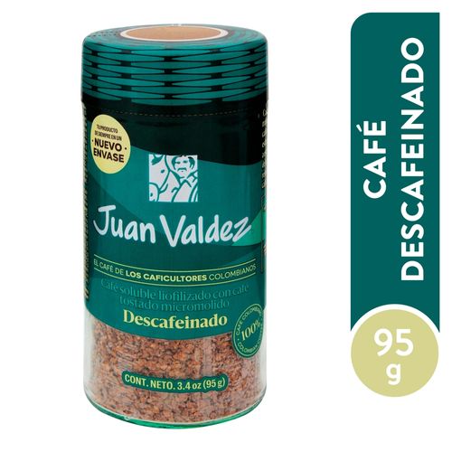 Cafe Juan Valdez Liofi Descafeinado - 95 g