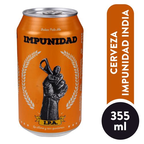 Cerveza Impunidad 355 ml