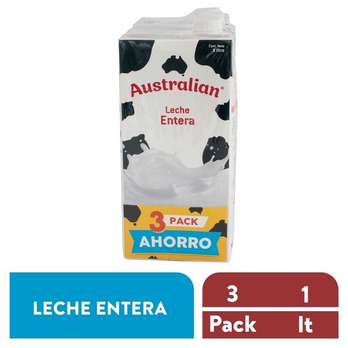 Leche Entera Australian 3000 ml