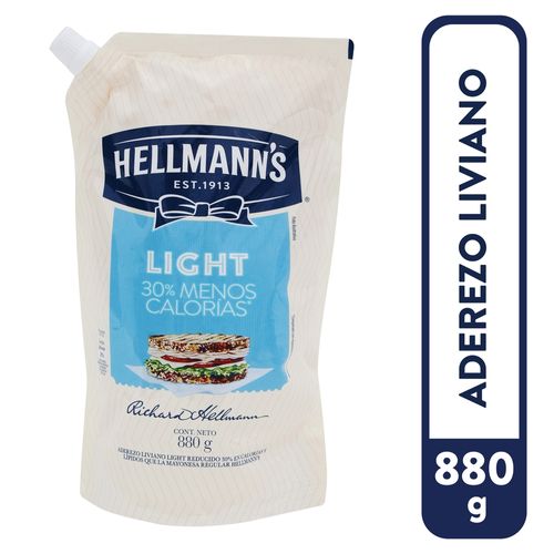 Mayonesa Hellmanns Light - 880 g