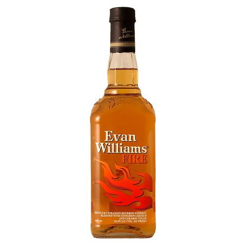 Whiskey Evan Williams Fire 750 ml