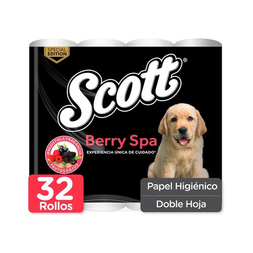 Papel Higienico Scott Berry Spa 32 Ea