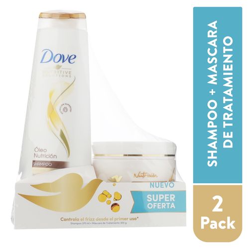 Dove Sh Oleo Nutr 370 ml Masc 300 g 670