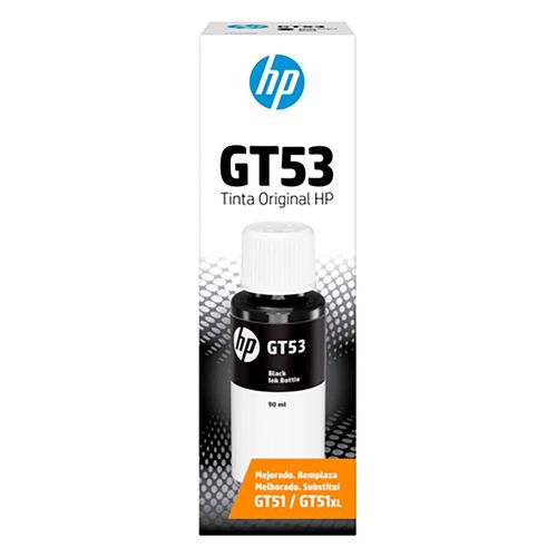 Tinta Hp Botella Gt53 Negro