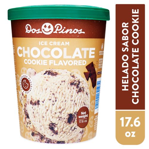 Helado Dos Pinos Galleta Con Chocolate - 499 g