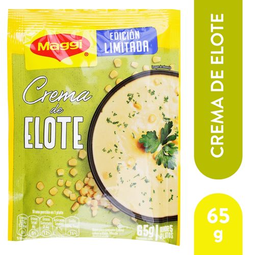 Crema Maggi De Elote 65gr