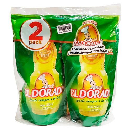 Aceite El Dorado 2pack Doypack 1400 ml