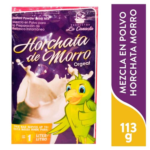 Bebida En Polvo La Canasta Horchata Morro - 113 g