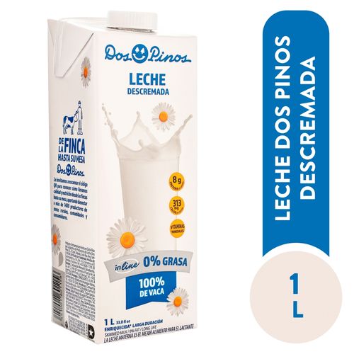 Leche Dos Pinos Liquida Descremada - 1000 ml