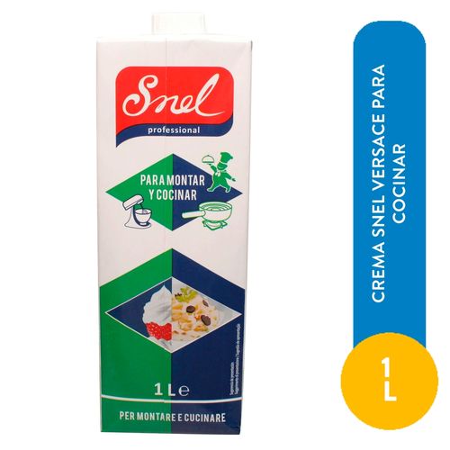 Crema Snel Versace Para Cocinar - 1 Lt