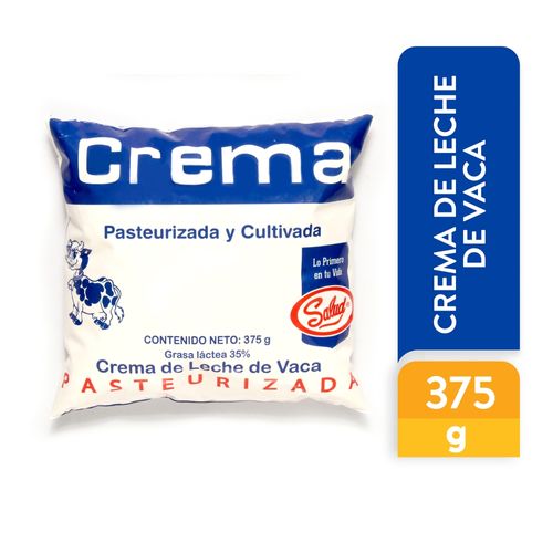 Crema Salud De Leche De Vaca 35 Sello Azul - 375 ml