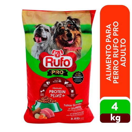 Alimento Perro Rufo Pro Adulto 4000 g