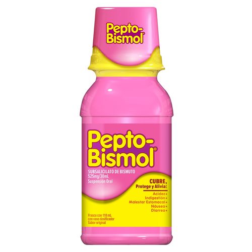 Pepto-Bismol Suspensión Sabor Original - 118 ml