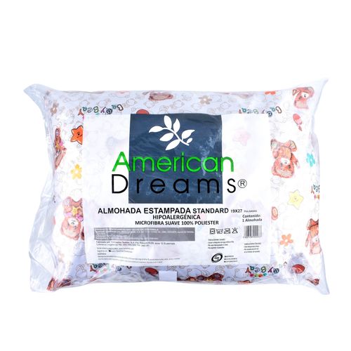 American Dream Almohada Estampada
