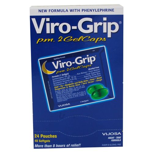 Antigripal Laboratorios Vijosa S Virogrip Pm 24 Sobres X 2 Gelcaps