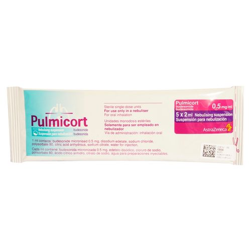 S-Pulmicort Astra Zeneca 0.5Mg ml 40 ml