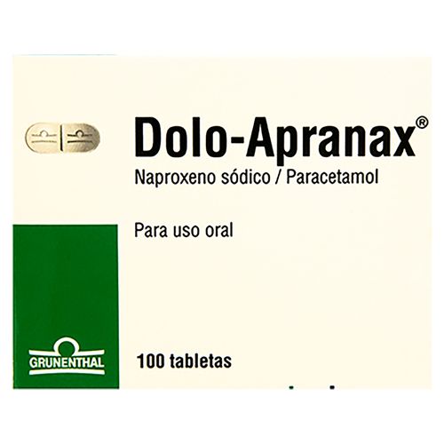 Doloapranax Grunenthal 275 mg - Precio indicado por Unidad