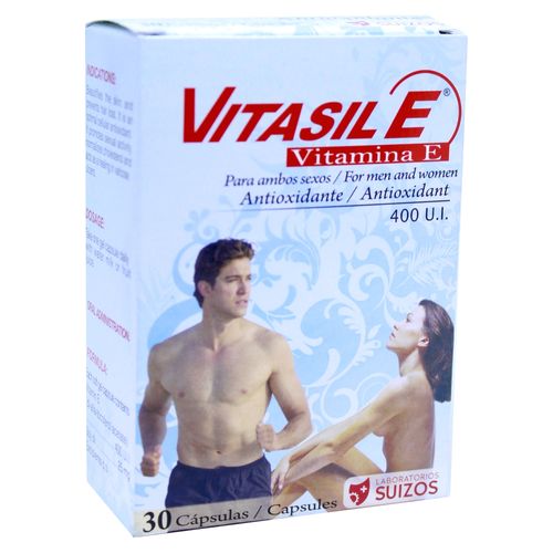 Vitasil E 400 U.I. 30 Cápsulas