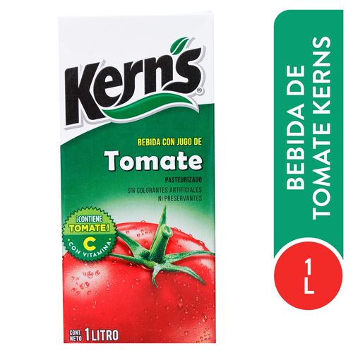 Jugo Kerns tomate pasteurizado sin colorante artificial - 1000 ml